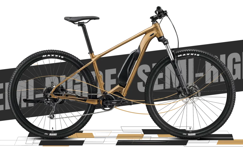 Location VTT électrique Semi-rigide sur les Contamines-Montjoie dans notre boutique Alley-Oop